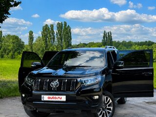 2021 Toyota Land Cruiser Prado 150 Series Рестайлинг 3, чёрный, 6000000 рублей, вид 3