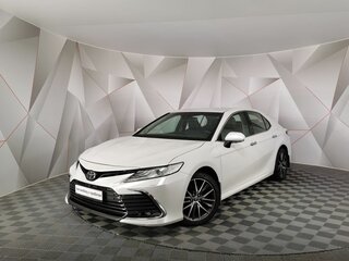 2021 Toyota Camry VIII (XV70) Рестайлинг, белый, 3175150 рублей, вид 1