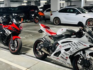 2003 Yamaha YZF-R6, красный, 650000 рублей, вид 5