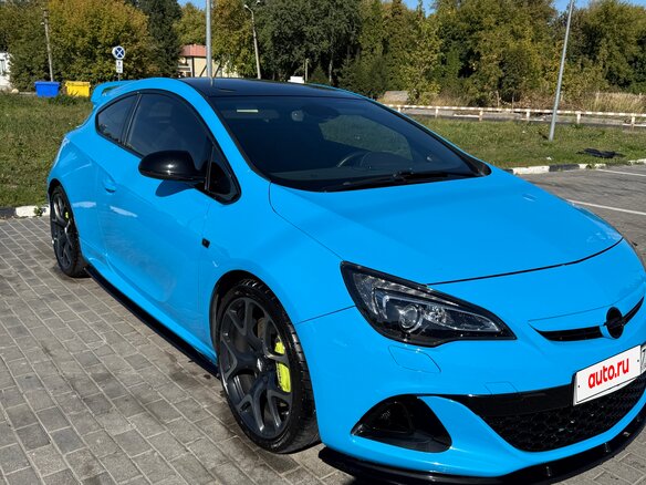 2012 Opel Astra OPC J, синий, 1800000 рублей - вид 19