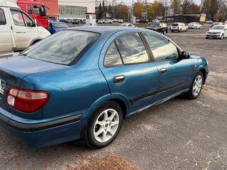 2001 Nissan Almera II (N16), синий, 180000 рублей, вид 4