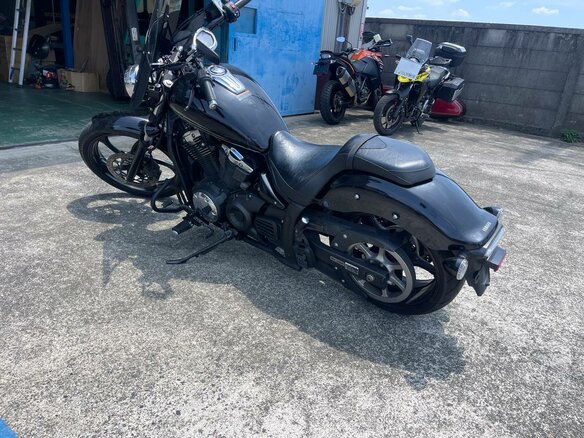 2014 Yamaha XVS1300, чёрный, 690000 рублей - вид 8