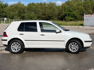 2003 Volkswagen Golf IV, белый, 535000 рублей, вид 4