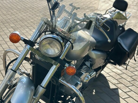 2007 Honda Shadow 750, серебристый, 495000 рублей - вид 4