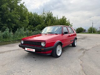 1987 Volkswagen Golf II, красный, 360000 рублей, вид 3