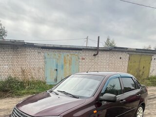 2013 Lada (ВАЗ) Granta I, пурпурный, 240000 рублей, вид 3
