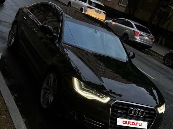 2012 Audi A6 IV (C7), чёрный, 2200000 рублей - вид 10