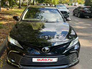 2021 Toyota Camry US Market VIII (XV70) Рестайлинг, чёрный, 2500000 рублей, вид 3