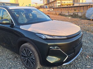 2026 Geely EX5 Гибрид EM-i, зелёный, 3299000 рублей, вид 4