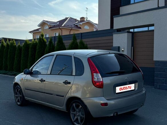 2008 Lada (ВАЗ) Kalina I, бежевый - вид 6