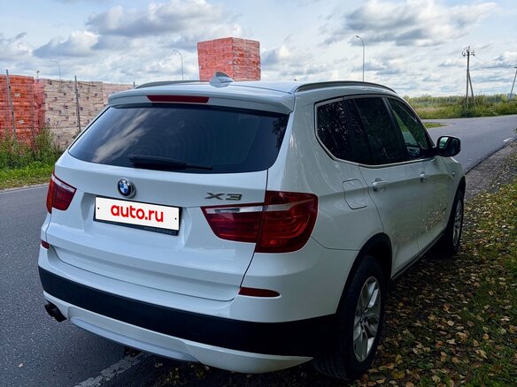 2013 BMW X3 28i xDrive II (F25), белый, 2090000 рублей - вид 3
