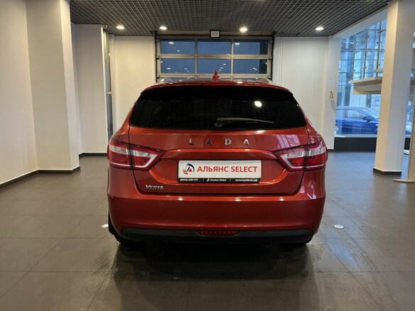 2019 Lada (ВАЗ) Vesta SW I, красный, 1139000 рублей - вид 3