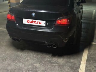 2007 BMW 5 серии 520d V (E60/E61), чёрный, 1100000 рублей, вид 4