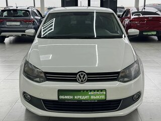 2013 Volkswagen Polo V, белый, 849000 рублей, вид 3