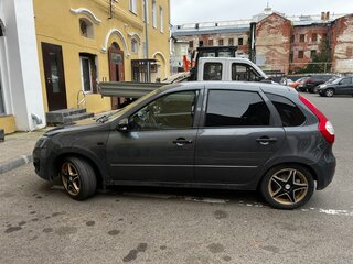 2015 Lada (ВАЗ) Kalina II, серебристый, 320000 рублей, вид 5