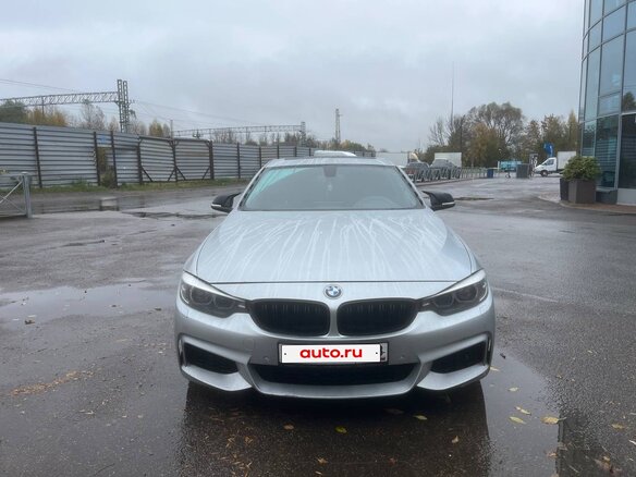 2017 BMW 4 серии 430i F32/F33/F36 Рестайлинг, серый, 1850000 рублей - вид 1