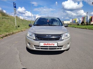 2013 Lada (ВАЗ) Granta I, бежевый, 365000 рублей, вид 5