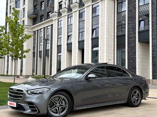 2021 Mercedes-Benz S-Класс 400 d 4MATIC VII (W223), серый, 7100000 рублей, вид 4