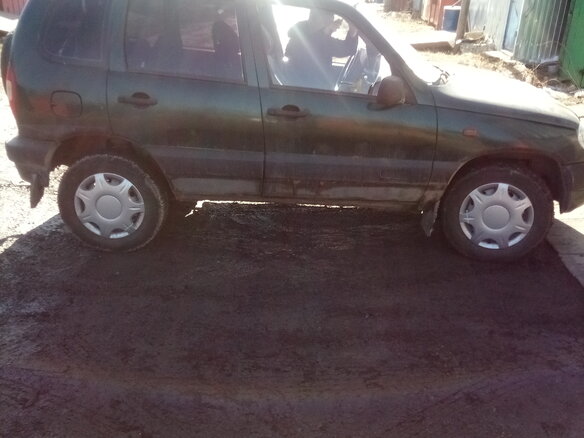 2003 Chevrolet Niva I, зелёный, 205000 рублей - вид 2