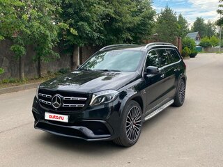 2018 Mercedes-Benz GLS 350 d I (X166), чёрный, 3700000 рублей, вид 1