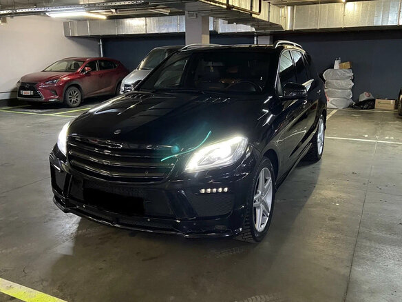 2013 Mercedes-Benz M-Класс 350 III (W166), чёрный, 2500000 рублей - вид 1