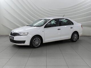 2014 Skoda Rapid I, белый, 737000 рублей, вид 3