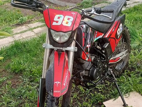 2024 Motoland XR250 Enduro, красный, 75000 рублей, вид 1