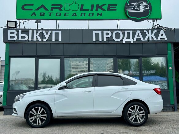 2021 Lada (ВАЗ) Vesta I, белый - вид 2