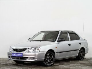 2007 Hyundai Accent ТагАЗ II, серебристый, 339000 рублей, вид 3