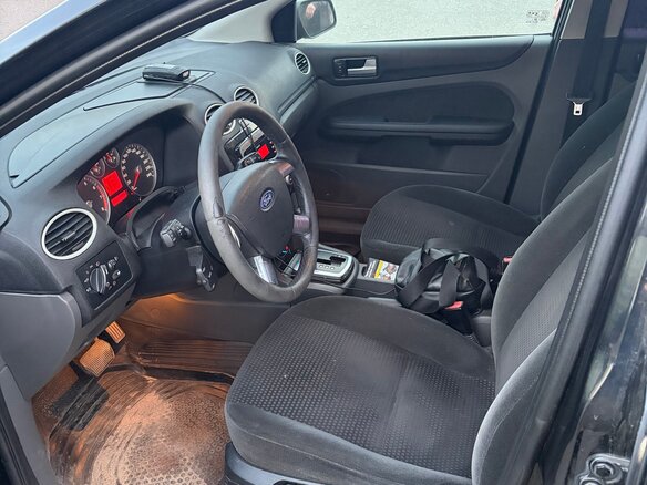 2007 Ford Focus II, чёрный - вид 6