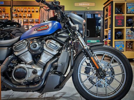 2023 Harley-Davidson Nightster, синий, 1490000 рублей, вид 3