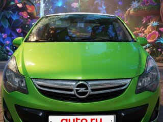 2012 Opel Corsa D Рестайлинг II, зелёный, 630000 рублей, вид 2