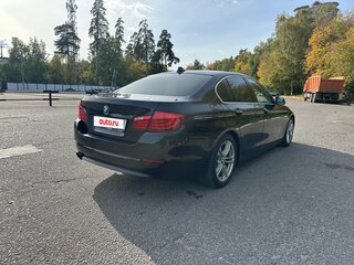 2012 BMW 5 серии 520i VI (F10/F11/F07), чёрный, 1640000 рублей, вид 5