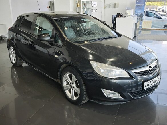 2011 Opel Astra J, чёрный - вид 1