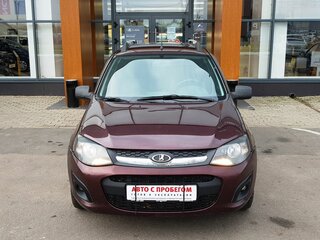 2013 Lada (ВАЗ) Kalina II, пурпурный, 388000 рублей, вид 2