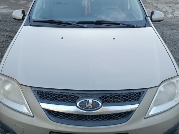 2012 Lada (ВАЗ) Largus I, серый, 620000 рублей - вид 1