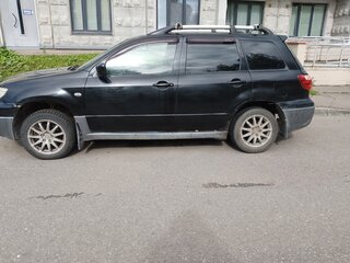 2007 Mitsubishi Outlander I, чёрный, 250000 рублей, вид 4