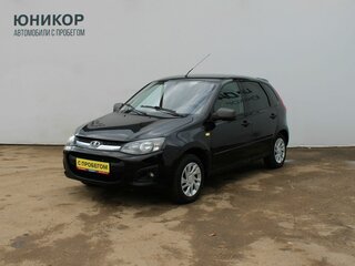 2014 Lada (ВАЗ) Kalina II, чёрный, 259000 рублей, вид 1