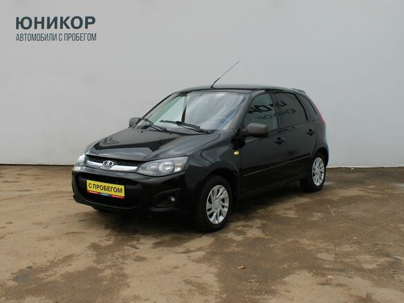 2014 Lada (ВАЗ) Kalina II, чёрный