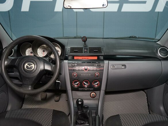 2008 Mazda 3 I (BK) Рестайлинг, чёрный, 594000 рублей - вид 5