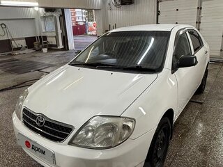 2002 Toyota Corolla IX (E120, E130), белый, 428000 рублей, вид 1