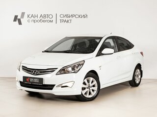 2016 Hyundai Solaris I Рестайлинг, белый, 1300000 рублей, вид 1
