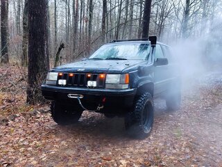 1994 Jeep Grand Cherokee I (ZJ), чёрный, 850000 рублей, вид 5