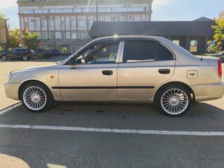 2005 Hyundai Accent ТагАЗ II, бежевый, 380000 рублей, вид 3