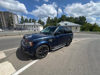 2012 Land Rover Range Rover Sport I Рестайлинг, синий, 1800000 рублей, вид 3
