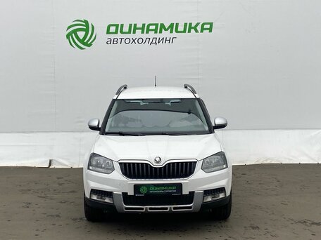 2014 Skoda Yeti I Рестайлинг, белый, 920000 рублей, вид 2