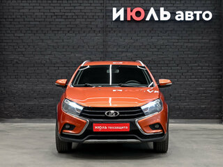 2018 Lada (ВАЗ) Vesta SW Cross I, оранжевый, 860000 рублей, вид 2