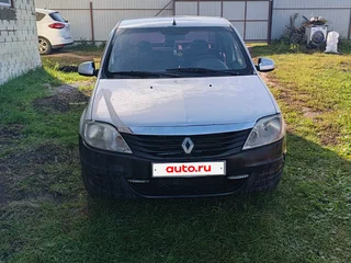 2013 Renault Logan I Рестайлинг, серый, 195000 рублей, вид 2