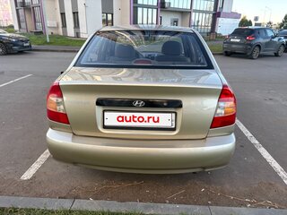 2005 Hyundai Accent ТагАЗ II, бежевый, 275000 рублей, вид 3