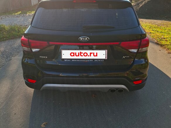 2019 Kia Rio X-Line IV, чёрный, 1150000 рублей - вид 7